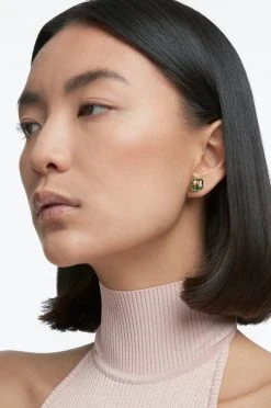 Γυναικεία Swarovski - Σκουλαρίκια STUDIOSA χρυσαφί