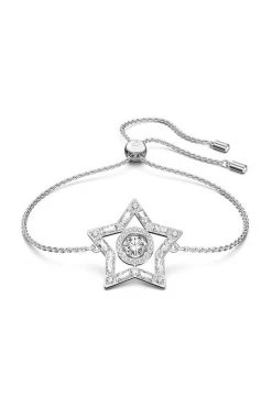 Γυναικεία Βραχιόλια Swarovski - Βραχιόλι STELLA ασημί