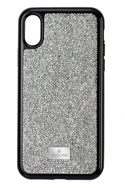 Γυναικεία Θήκες για γυναίκες Θήκη κινητού Swarovski IPhone XS Max Glam Rock ασημί
