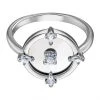 Γυναικεία Δαχτυλίδια Swarovski - Δαχτυλίδι North ασημί