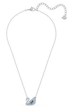 Γυναικεία Swarovski - Κολιέ DANCING SWAN ασημί