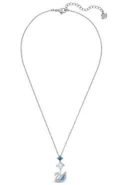 Γυναικεία Swarovski - Κολιέ Dazzling Swan ασημί