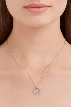 Γυναικεία Swarovski - Κολιέ Creativity Circle ασημί -Swarovski Κατάστημα unnamed file 1235