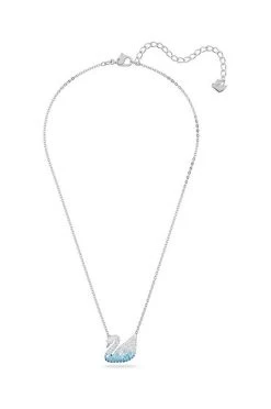 Γυναικεία Κολιέ Swarovski Iconic Swan ασημί