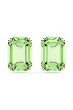 Γυναικεία Σκουλαρίκια Swarovski πράσινο