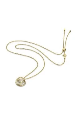 Γυναικεία Κολιέ Swarovski χρυσαφί