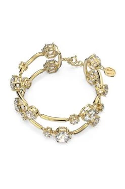 Γυναικεία Βραχιόλια Βραχιόλι Swarovski χρώμα: χρυσαφί