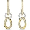 Γυναικεία Swarovski - Σκουλαρίκια Dextera χρυσαφί