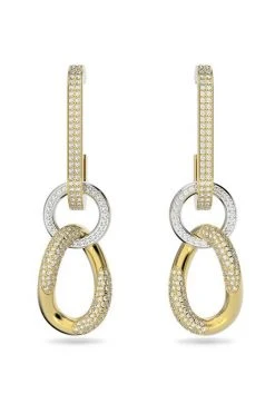 Γυναικεία Swarovski - Σκουλαρίκια Dextera χρυσαφί