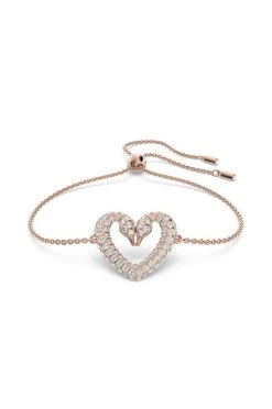 Γυναικεία Βραχιόλια Swarovski - Βραχιόλι Una χρυσαφί