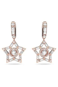 Γυναικεία Swarovski - Σκουλαρίκια Stella χρυσαφί