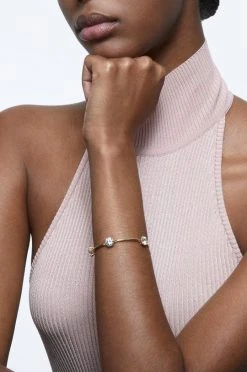 Γυναικεία Βραχιόλια Swarovski - Βραχιόλι Constella χρυσαφί -Swarovski Κατάστημα unnamed file 239