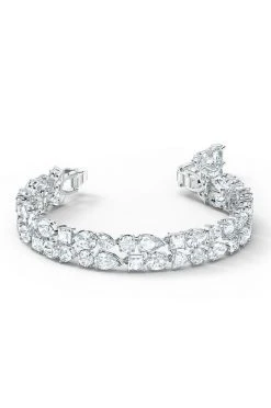 Γυναικεία Βραχιόλια Swarovski - Βραχιόλι TENNIS DLXMC ασημί -Swarovski Κατάστημα unnamed file 289