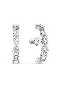 Γυναικεία Swarovski - Σκουλαρίκια TENNIS DLXMC ασημί