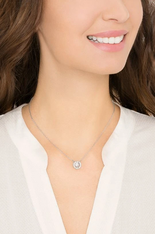 Γυναικεία Swarovski - Κολιέ Sparkling Dance ασημί 3 Γυναικεία Swarovski - Κολιέ Sparkling Dance ασημί - Image 3