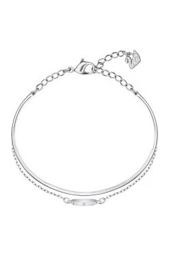 Γυναικεία Βραχιόλια Swarovski - Βραχιόλι Ginger ασημί