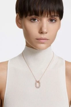 Γυναικεία Κολιέ Swarovski χρυσαφί -Swarovski Κατάστημα unnamed file 455