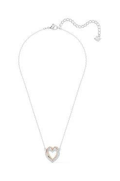 Γυναικεία Κολιέ Swarovski Infinity ασημί