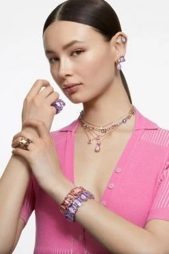 Γυναικεία Σκουλαρίκια Swarovski Σκουλαρίκια Swarovski μωβ -Swarovski Κατάστημα unnamed file 547