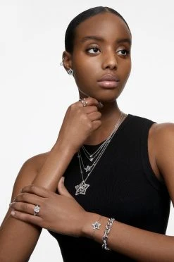 Γυναικεία Κολιέ Swarovski ασημί -Swarovski Κατάστημα unnamed file 618