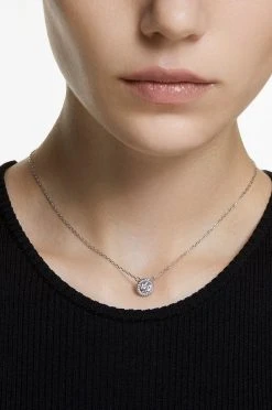 Γυναικεία Κολιέ Swarovski ασημί -Swarovski Κατάστημα unnamed file 682