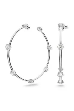 Γυναικεία Σκουλαρίκια Swarovski ασημί