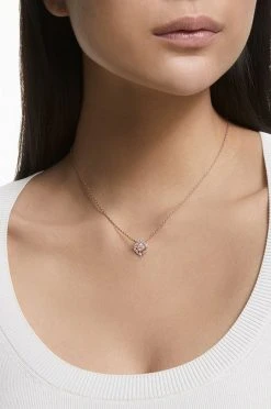 Γυναικεία Κολιέ Swarovski βρώμικο ροζ -Swarovski Κατάστημα unnamed file 767