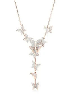 Γυναικεία Κολιέ Swarovski χρυσαφί