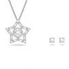 Γυναικεία Σετ Swarovski - Κολιέ και σκουλαρίκια Stella Swarovski - Κολιέ και σκουλαρίκια Stella ασημί
