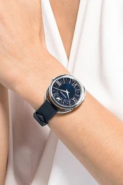 Γυναικεία Ρολόγια Ρολόι Swarovski χρώμα: ναυτικό μπλε -Swarovski Κατάστημα unnamed file 987